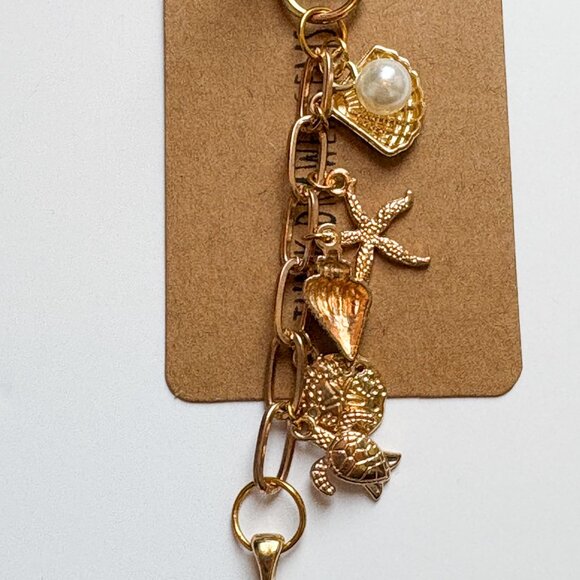 Handmade Ocean Side Keychain - Picture 2 of 3